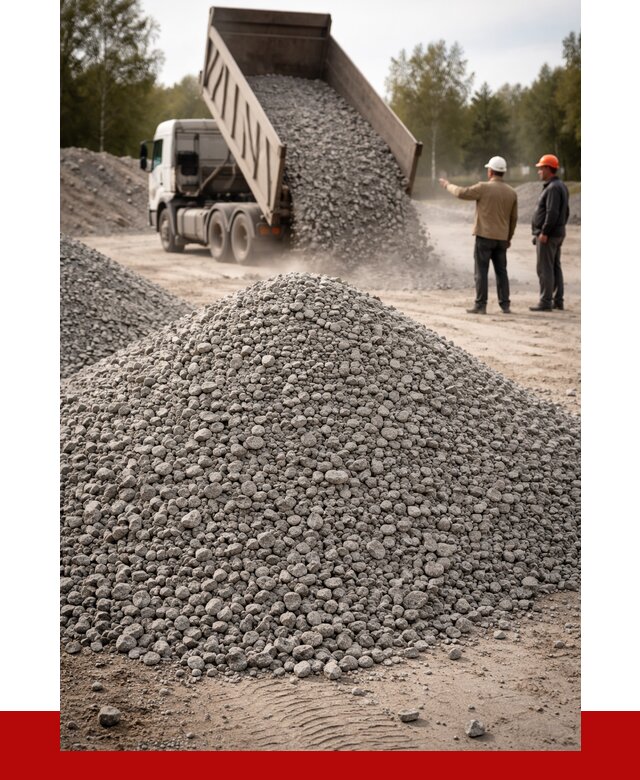 Гранитный щебень фракция 0-5 в Кронштадте от 3026 руб ПРОНЕРУДКрн