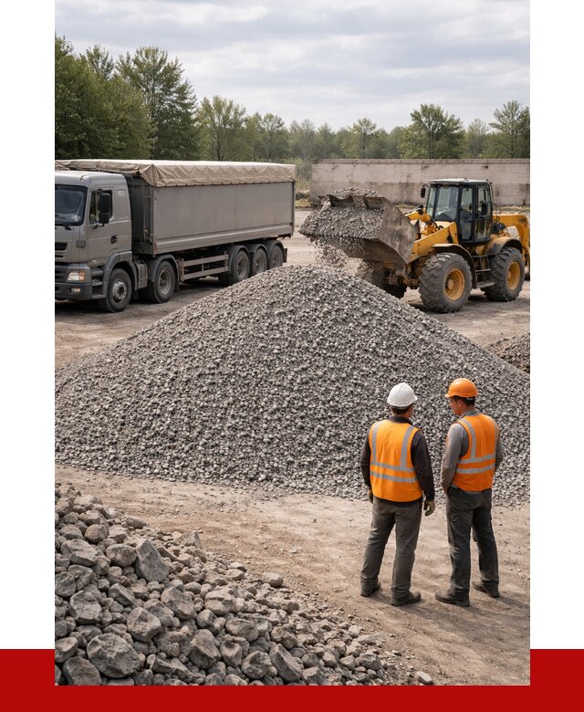 Гранитный щебень фракция 5-20 в Кронштадте от 4382 руб | ПРОНЕРУДКрн