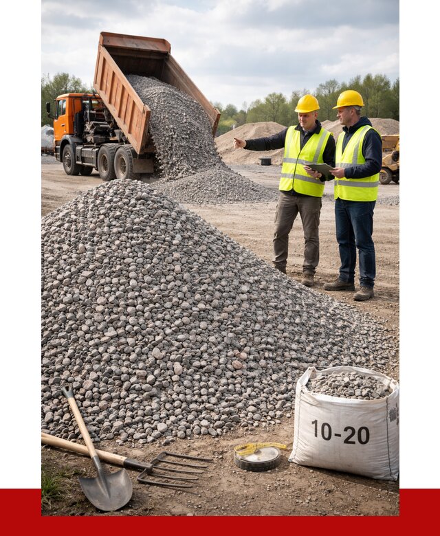 Гранитный щебень фракция 10-20 в Кронштадте от 4382 руб.|ПРОНЕРУДКрн