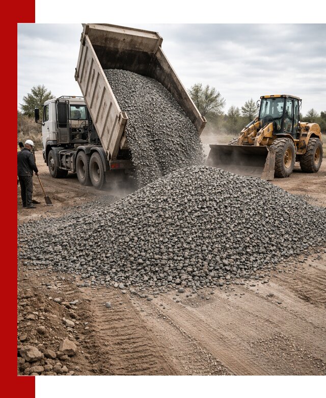 Гранитный щебень фракция 10-20 с доставкой в Кронштадте