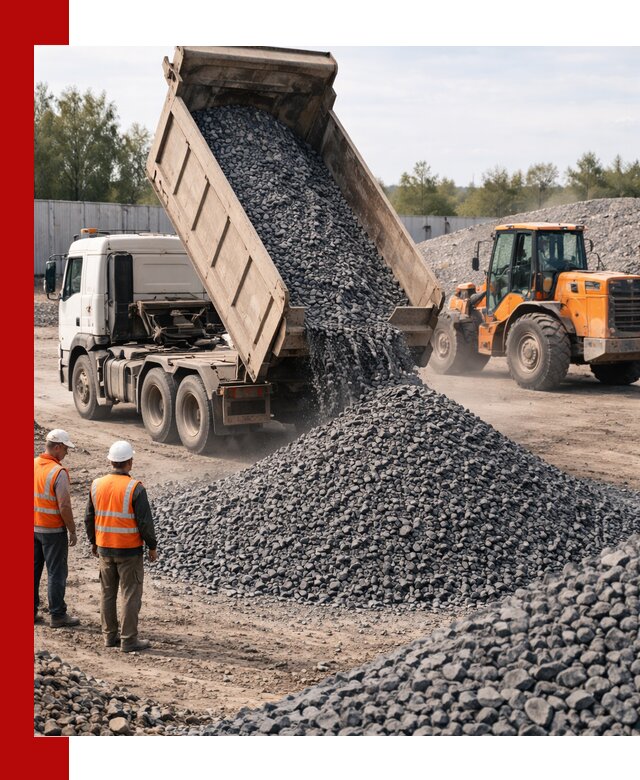Доставка и продажа щебня габбро-диабаза в Кронштадте