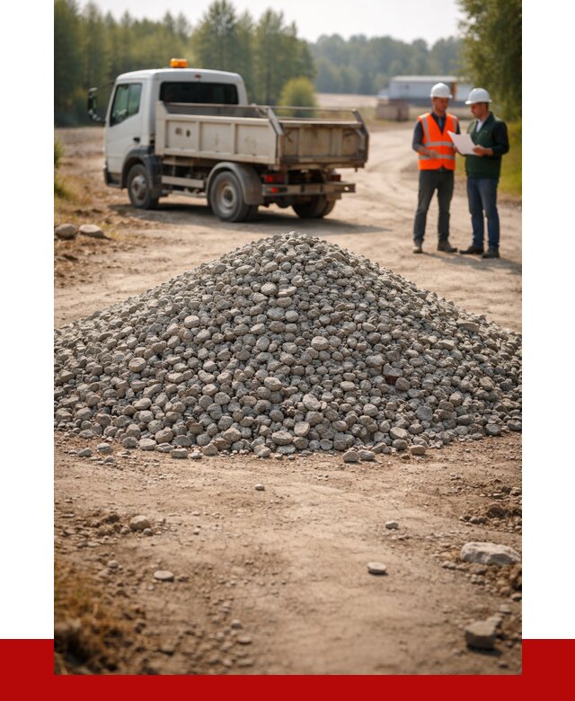 Гравийный щебень фракция 20-40 в Кронштадте от 1252 р. | ПРОНЕРУДКрн