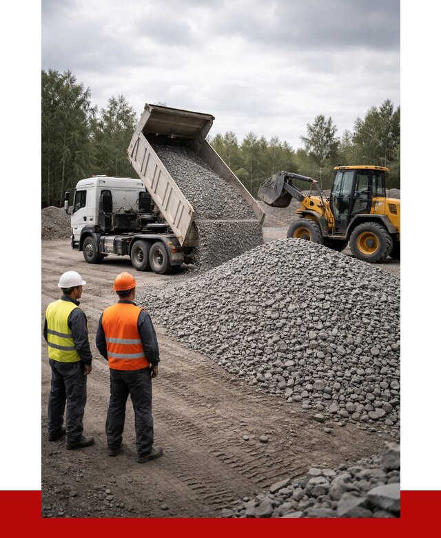 Гравийный щебень фракция 40-70 в Кронштадте от 9912р | ПРОНЕРУДКрн