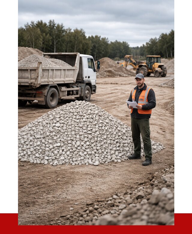 Доломитовый щебень в Кронштадте купить от 2295 р., ПРОНЕРУДКрн