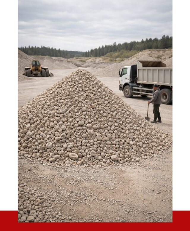 Доломитовый щебень фракция 40-70 в Кронштадте от 2922 | ПРОНЕРУДКрн