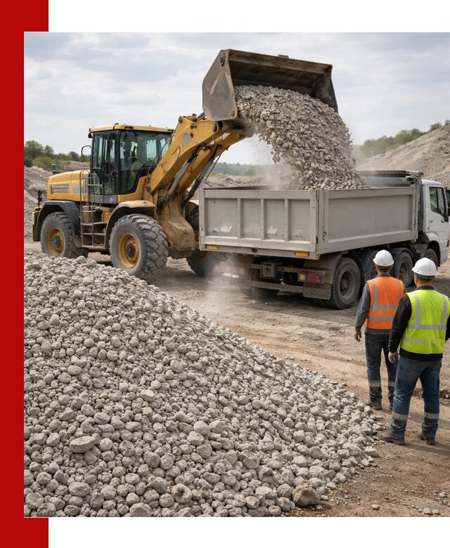 Доломитовый щебень фракция 40–71 доставка и продажа в Кронштадте