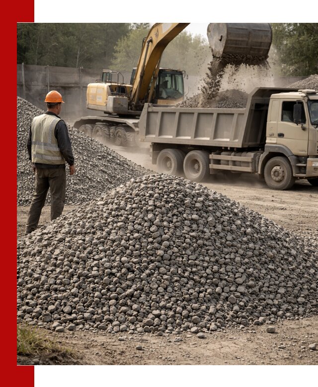 Шлаковый щебень фракция 5-20 с доставкой в Кронштадте