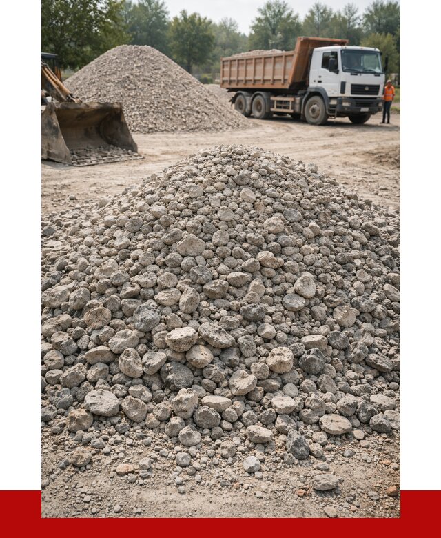 Вторичный щебень фракция 20-40 в Кронштадте от 2295 р ПРОНЕРУДКрн