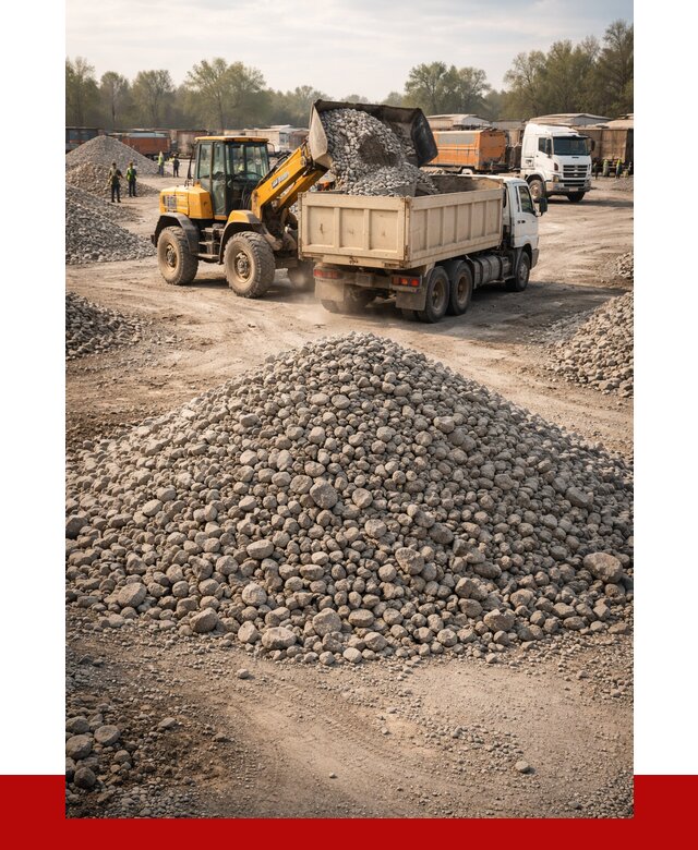 Вторичный щебень фракция 40-70 в Кронштадте от 1816 р, ПРОНЕРУДКрн