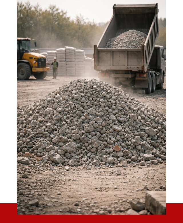 Вторичный щебень фракция 70-150 в Кронштадте от 1461 р. | ПРОНЕРУДКрн