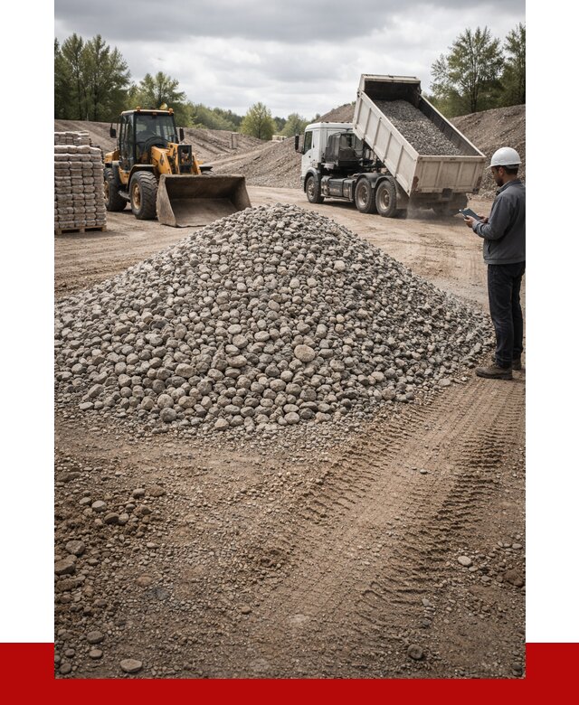 Купить бетонный щебень в Кронштадте, от 3339 р. ПРОНЕРУДКрн