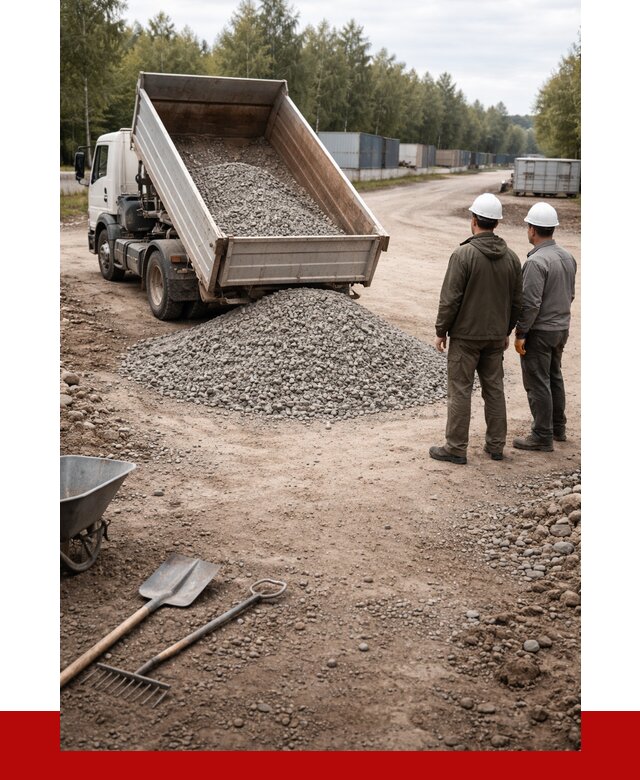 Бетонный щебень фракция 5-20 в Кронштадте от 3339 р., ПРОНЕРУДКрн