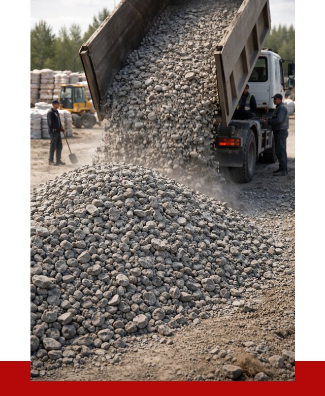 Бетонный щебень фракция 40-70 в Кронштадте от 1878 р. ПРОНЕРУДКрн