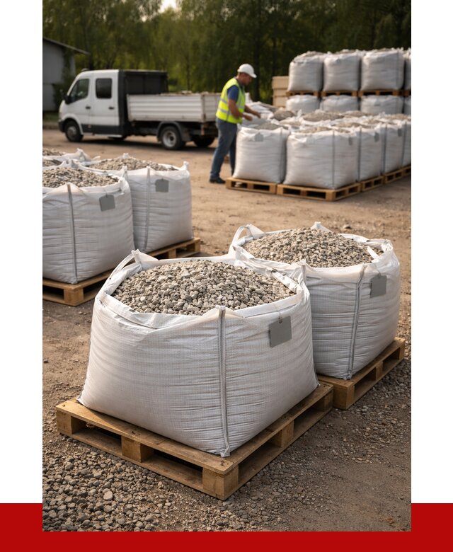 Щебень в мешках с доставкой в Кронштадте от 4382 р. | ПРОНЕРУДКрн