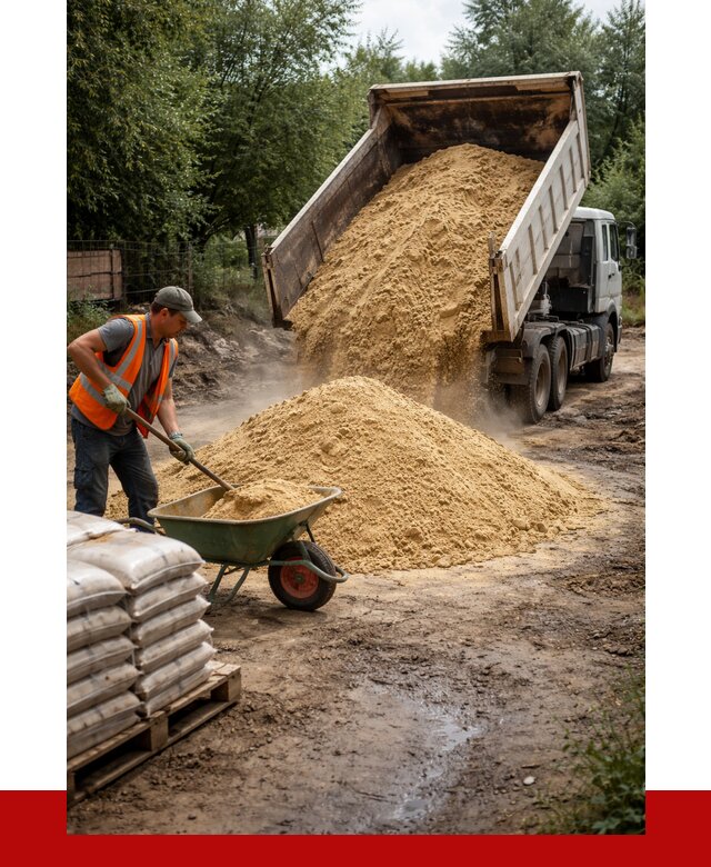 Купить песок с доставкой в Кронштадте от 1878 р. | ПРОНЕРУДКрн