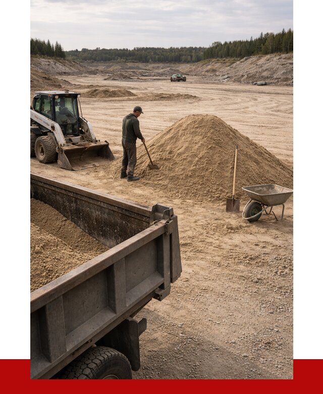 Карьерный песок среднезернистый в Кронштадте, от 2295 р. ПРОНЕРУДКрн