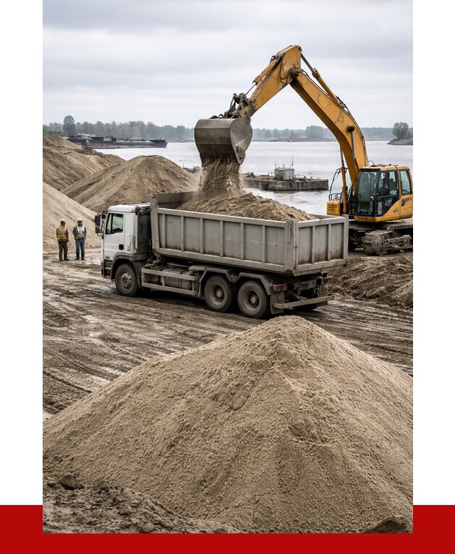 Купить речной песок навалом в Кронштадте от 1878 р., ПРОНЕРУДКрн