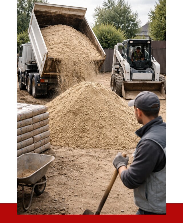 Мытый речной песок с доставкой в Кронштадте от 1513 р. | ПРОНЕРУДКрн