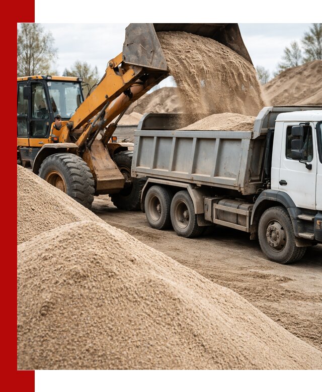 Доставка сеяного песка в Кронштадте оптом и в розницу
