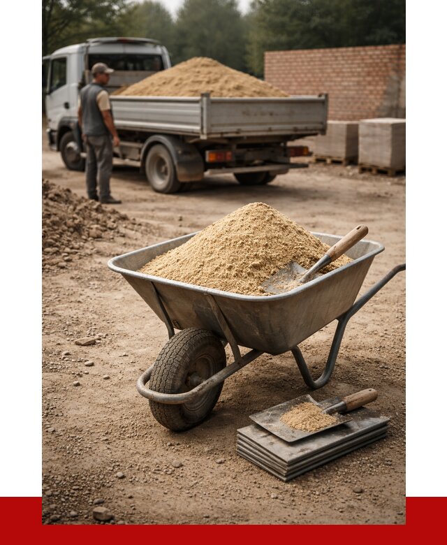 Песок для кладки в Кронштадте с доставкой от 2295 р. | ПРОНЕРУДКрн