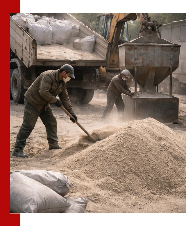 Кварцевый песок для пескоструя в Кронштадте — доставка и качество