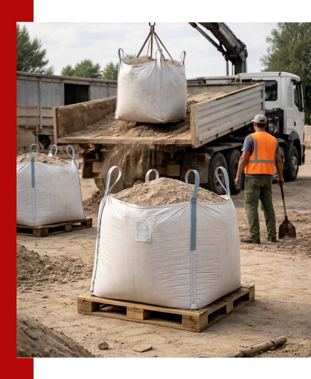 Доставка песка в биг бег в Кронштадте быстро и без лишних хлопот