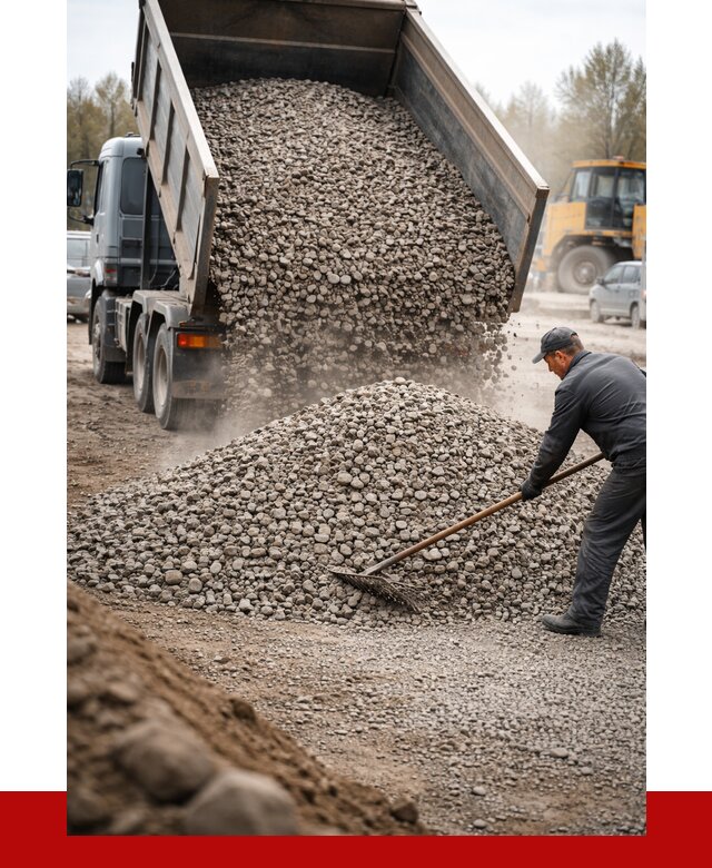 Гравий фракция 20-40 в Кронштадте от 2609 р. доставка | ПРОНЕРУДКрн