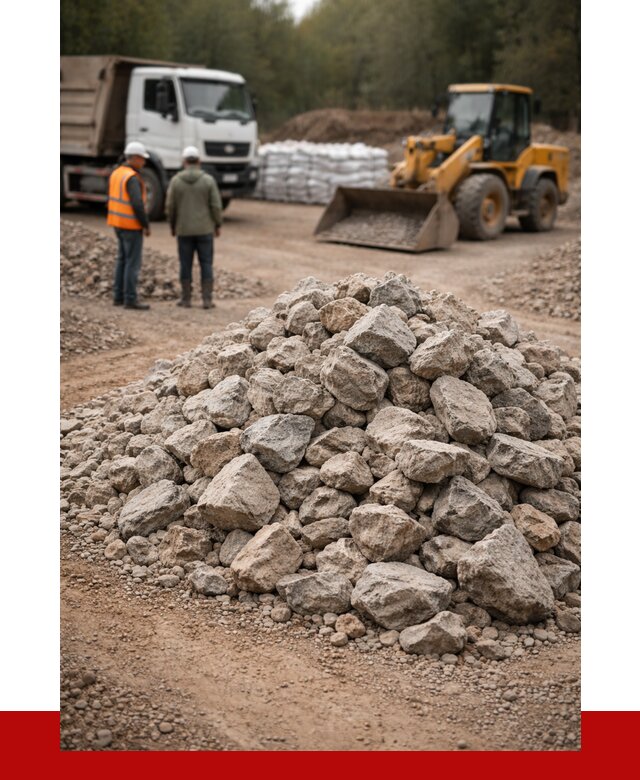 Купить бутовый камень с доставкой в Кронштадте от 2400 р. | ПРОНЕРУДКрн