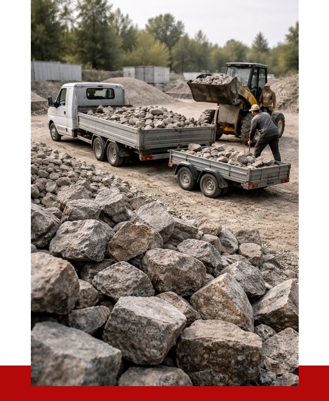 Купить бутовый камень гранитный в Кронштадте от 2922 р. | ПРОНЕРУДКрн