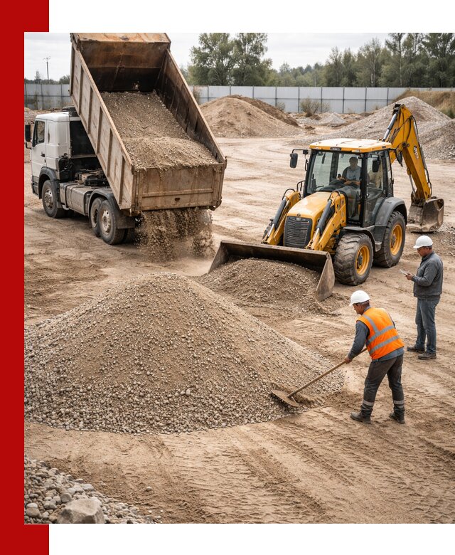 Поставка и доставка ПГС С4 в мешках и самосвалах в Кронштадте