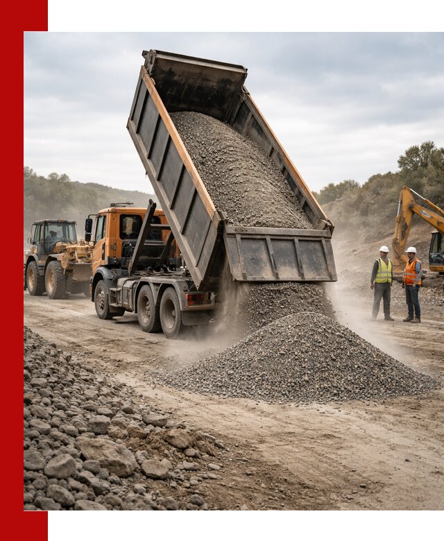 Щебёночно-песчаная смесь ЩПС С1 с доставкой в Кронштадте