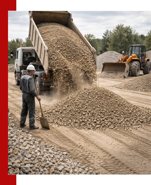 Доставка щпс С3 в Кронштадте самосвалами и бортовыми грузовиками