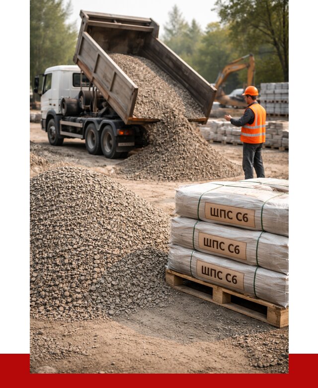 ЩПС С6 в Кронштадте с доставкой от 2295 р. за куб | ПРОНЕРУДКрн