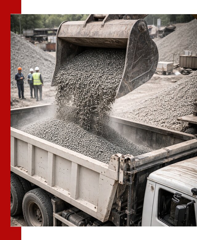 Отсев и крошка для строительства и дорожных работ в Кронштадте