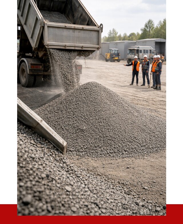 Гравийный отсев 0-5 в Кронштадте от 1252 р. с доставкой | ПРОНЕРУДКрн