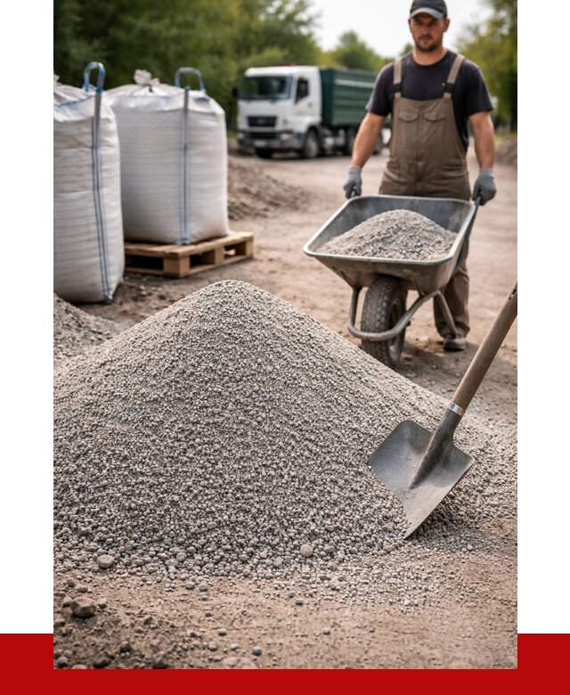 Отсев для бетона в Кронштадте от 2609 р. с доставкой | ПРОНЕРУДКрн