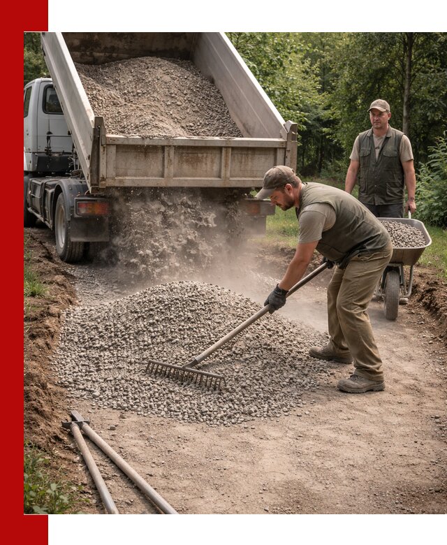 Каменная крошка для дорожек с доставкой в Кронштадте