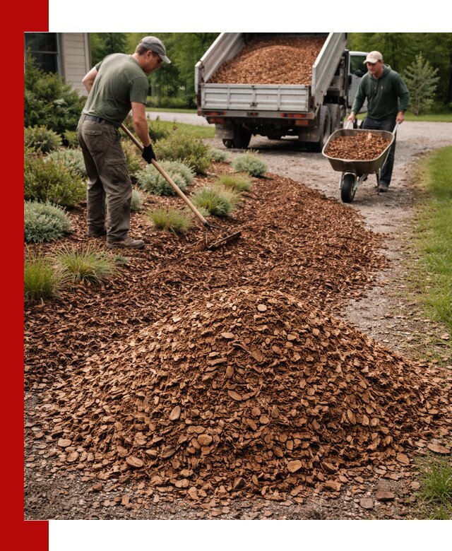 Крошка для мульчирования с доставкой в Кронштадте