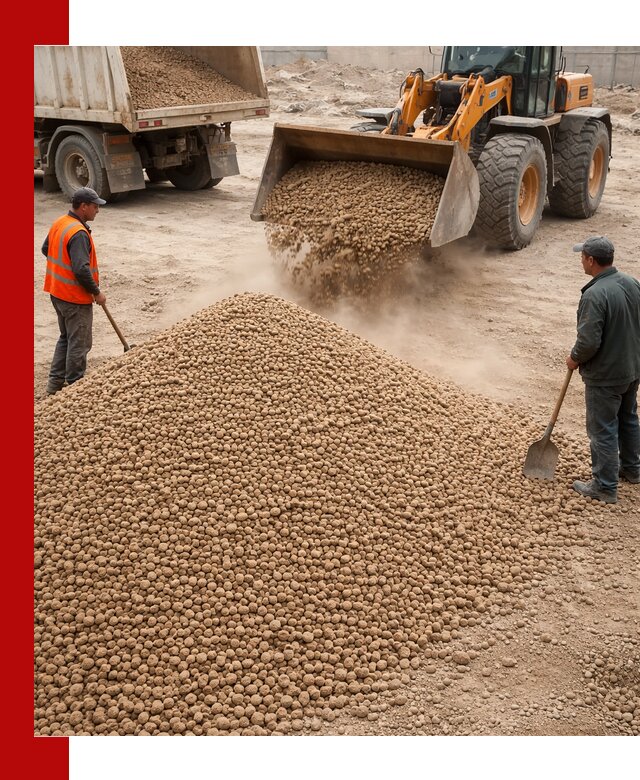 Керамзит фракция 10-20 с доставкой в Кронштадте