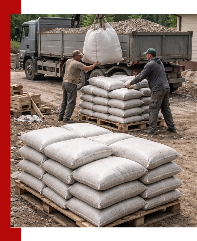 Керамзит в мешках с доставкой в Кронштадте от компании-поставщика