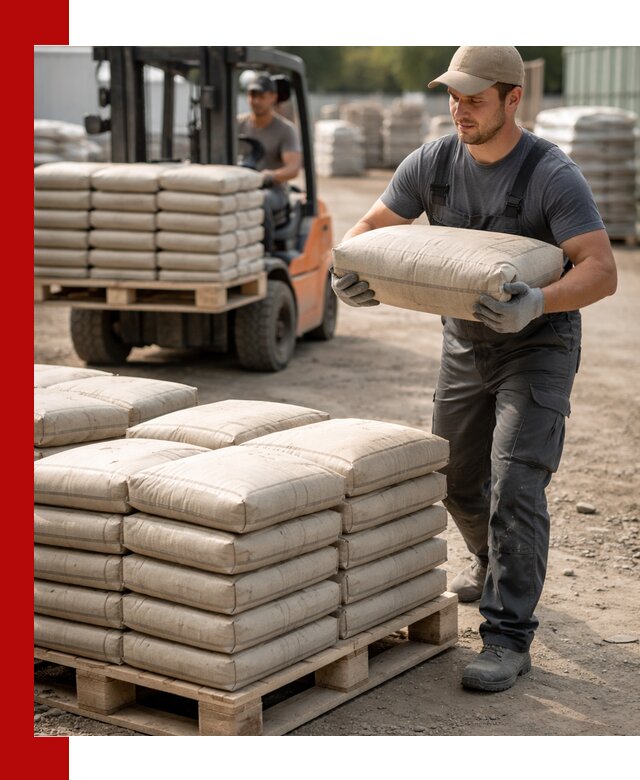 Доставка цемента в мешках оптом и в розницу в Кронштадте