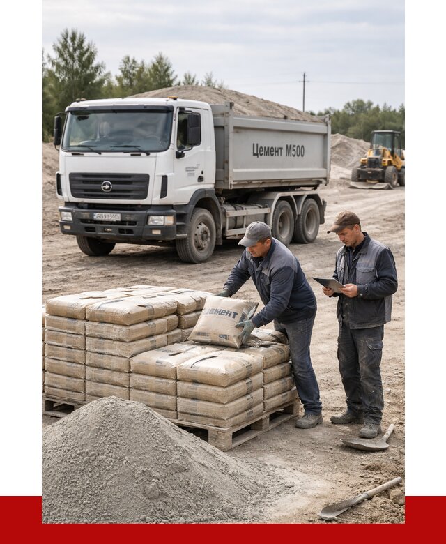 Купить цемент м500 с доставкой в Кронштадте от 5426 р. | ПРОНЕРУДКрн