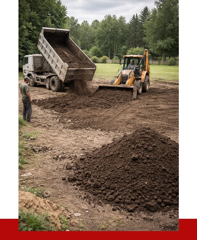 Грунт для выравнивания участка в Кронштадте от 1252 р. | ПРОНЕРУДКрн