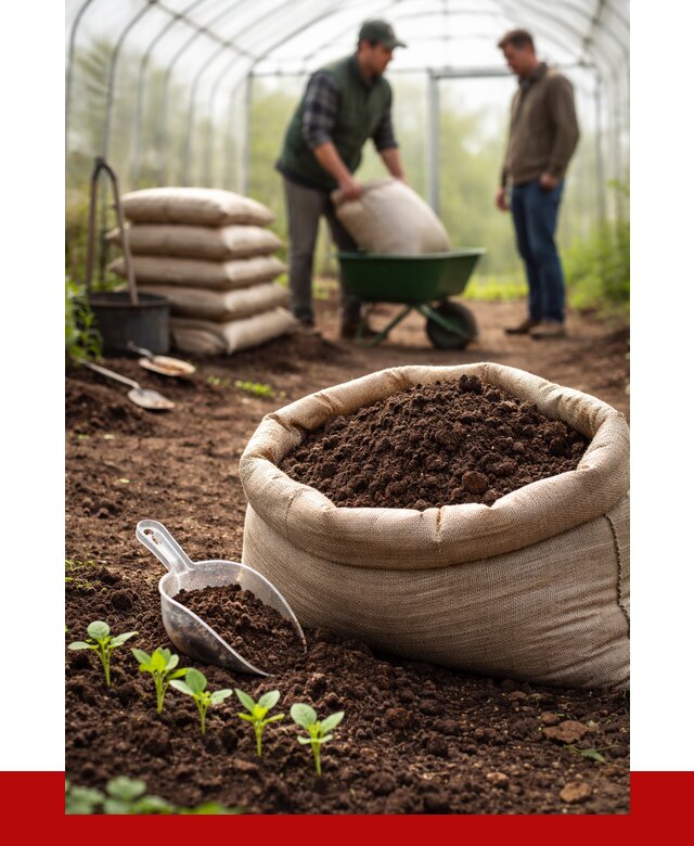 Грунт для теплицы в Кронштадте с доставкой от 1565 р. | ПРОНЕРУДКрн