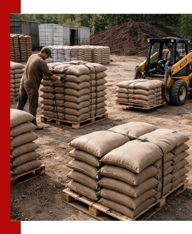 Доставка торфа в мешках по выгодным ценам в Кронштадте