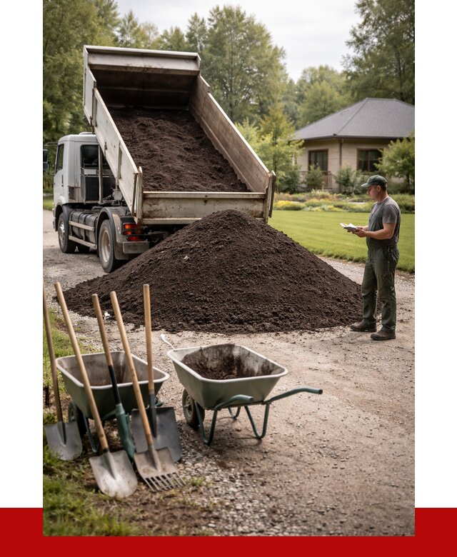 Купить чернозем с доставкой в Кронштадте от 1878 р. | ПРОНЕРУДКрн