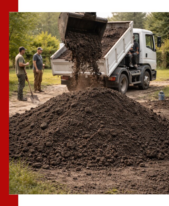 Доставка и продажа чернозема в Кронштадте оптом и в розницу