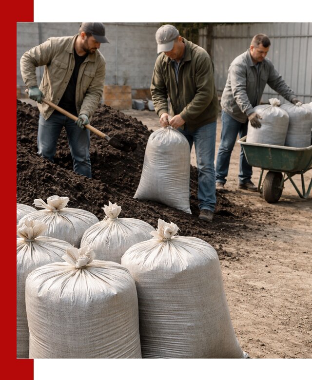 Купить чернозем в мешках с доставкой в Кронштадте