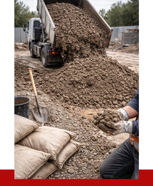 Купить глина для засыпки в Кронштадте от 1252 р. за куб | ПРОНЕРУДКрн