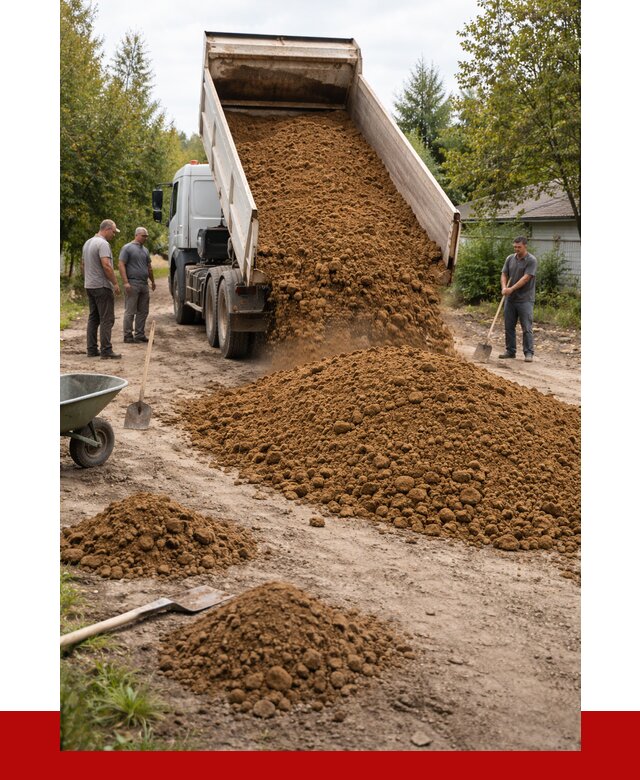 Купить суглинок с доставкой в Кронштадте от 2609 р. за куб | ПРОНЕРУДКрн